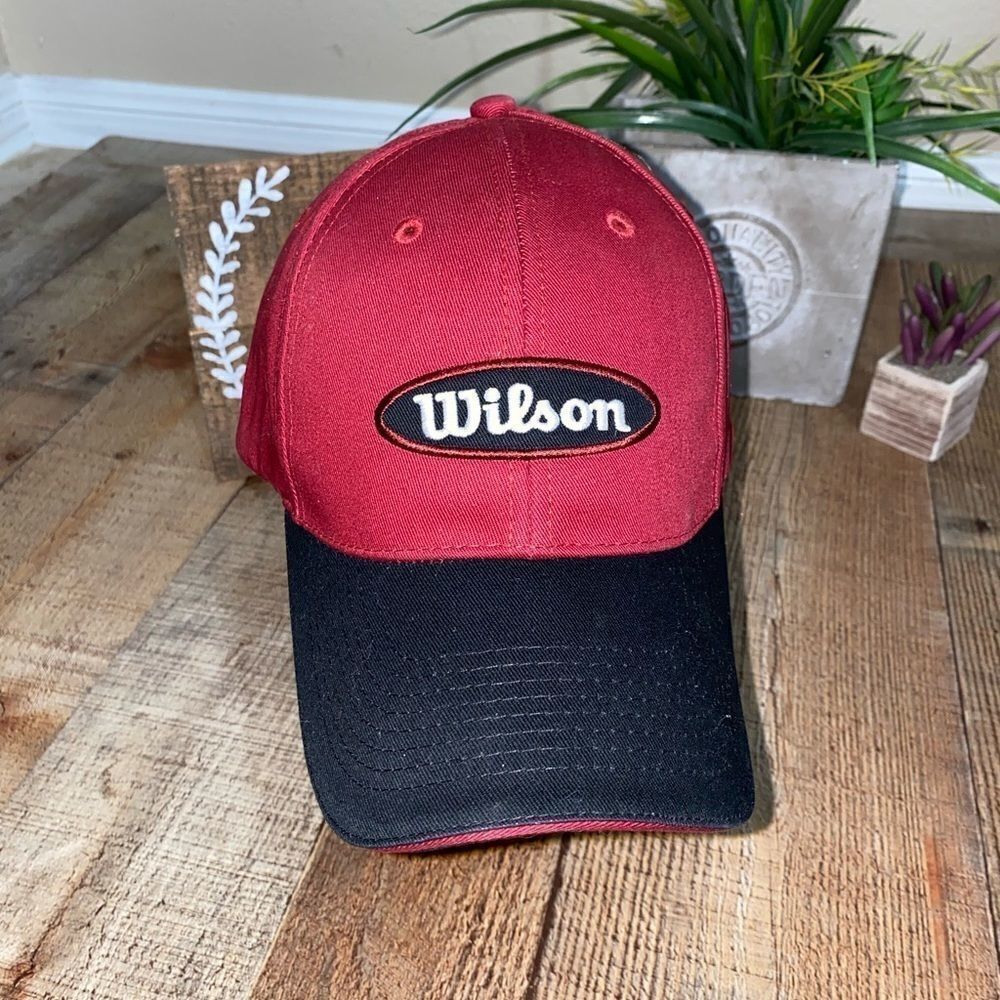 Vintage Wilson strap back hat